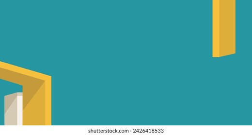 Fondo del cielo con vector de pared minimalista moderno