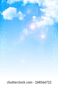  Sky background note