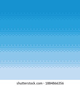 Sky background pixel art. Vector background.