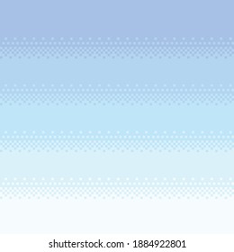 Sky background pixel art. Vector background.