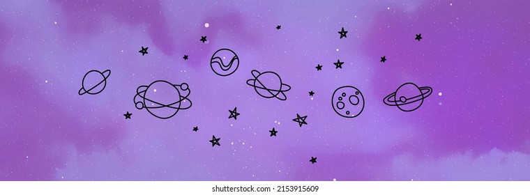 Sky Background Realistic Vector Clouds Hand Stock Vector (Royalty Free ...