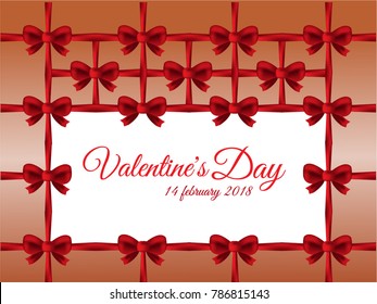 Sky Background Ribbon Valentine's Day 