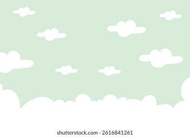 Sky Background Use For Animation Background 