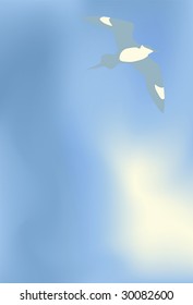 sky background. vector illustration