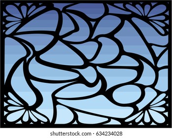 Sky background vector illustration isolated