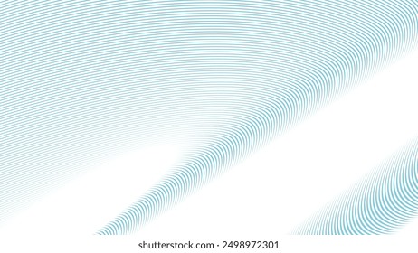 Sky Blue abstract background with curve line for backdrop or presentation