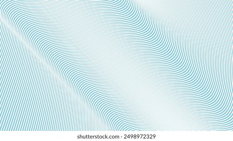 Sky Blue abstract background with curve line for backdrop or presentation
