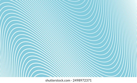 Sky Blue abstract background with curve line for backdrop or presentation