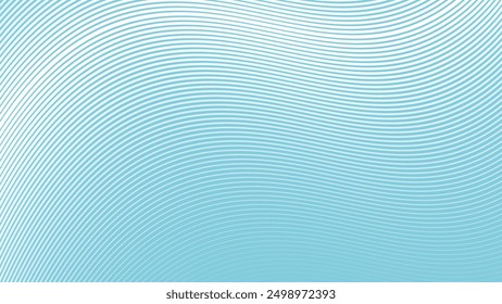 Sky Blue abstract background with curve line for backdrop or presentation