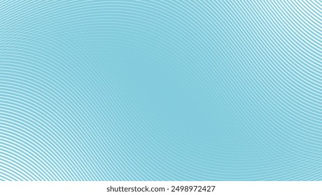 Sky Blue abstract background with curve line for backdrop or presentation