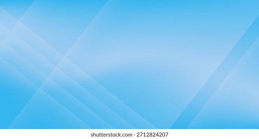 Fondo abstracto azul celeste con líneas diagonales brillantes elegantes. eps.10