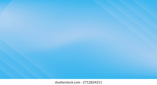 Fondo abstracto azul celeste con líneas diagonales brillantes elegantes. eps.10