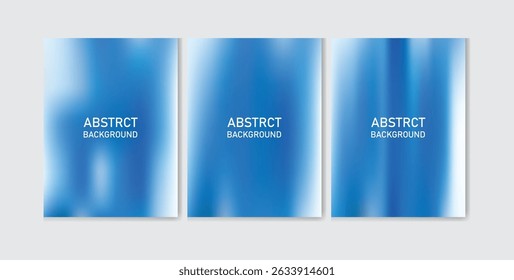  Himmelblaue abstrakte flüssige Hintergründe mit Farbverlauf-Mesh und fließender Farbmischung. Ideal für Web-Cover, Banner, Poster, Flyer und moderne digitale Designs.
