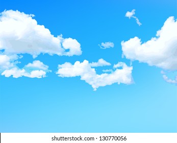 Sky blue sky background