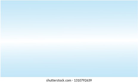 Sky blue background.