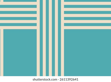 Sky blue and beige vertical striped seamless pattern background suitable for fashion textiles, graphics