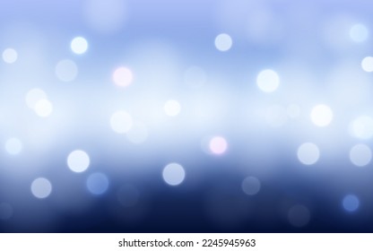 Fondo abstracto del bokeh azul cielo, luz suave, vector eps 10 ilustración de partículas de bokeh, decoración de fondo