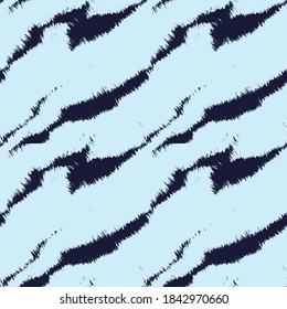 Sky Blue Brush stroke fur pattern design for fashion prints, homeware, graphics, backgrounds