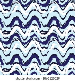 Sky Blue Brush stroke fur pattern design for fashion prints, homeware, graphics, backgrounds