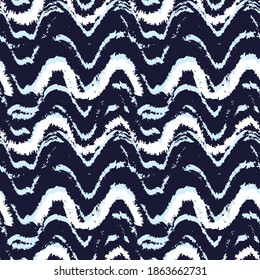 Diseño de patrón de piel de pincel azul cielo para impresiones de moda, homeware, gráficos, fondos