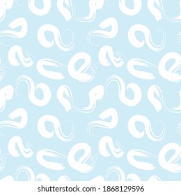 Sky Blue Brush strokes pattern background suitable for fashion prints, graphics, backgrounds