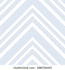Himmelblau Chevron diagonal gestreifter, nahtloser Muster-Hintergrund, geeignet für Modetextilien, Grafiken