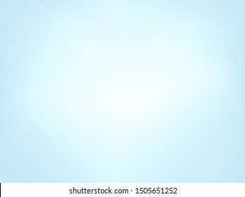 Sky blue clean gradient background. Vector illustration.