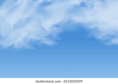 sky is blue and clear with no clouds. The sky is very bright and the sun is shining