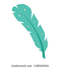 
Sky blue  color feather often known as aqua feather 
