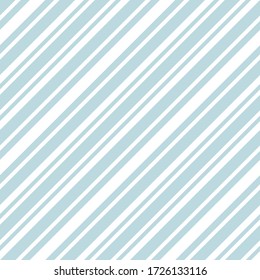 Sky blue diagonal striped seamless pattern background suitable for fashion textiles, graphics