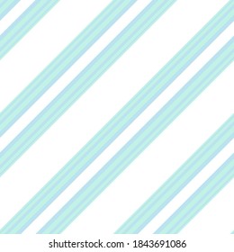 Sky blue diagonal striped seamless pattern background suitable for fashion textiles, graphics