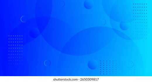 Elementos azuis do céu com gradiente de fluido. Composição de formas dinâmicas. Ilustração vetorial, Fundo geométrico colorido. Círculo abstrato com fundo azul. Usado para decorar outdoors, Forma de gradiente