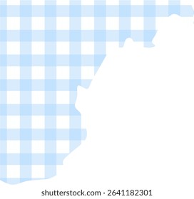 Sky Blue Gingham Washi Tape