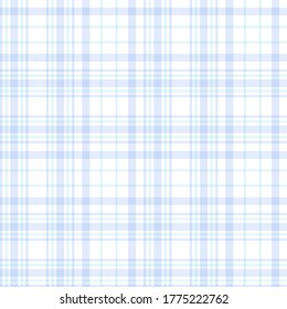 Sky Blue Glen Plaid textured seamless pattern suitable for fashion textiles and graphics