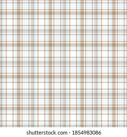 Sky Blue Glen Plaid textured seamless pattern suitable for fashion textiles and graphics