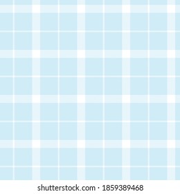 Sky Blue Glen Plaid textured seamless pattern suitable for fashion textiles and graphics