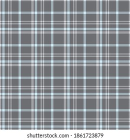 Sky Blue Glen Plaid textured seamless pattern suitable for fashion textiles and graphics