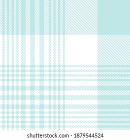 Sky Blue Glen Plaid textured seamless pattern suitable for fashion textiles and graphics