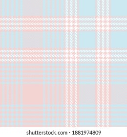 Sky Blue Glen Plaid textured seamless pattern suitable for fashion textiles and graphics