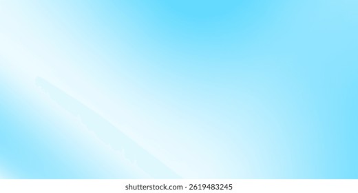Sky blue gradient background in Abstract style. Eps 10