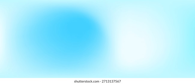 Sky blue gradient background in Abstract style. Vector
