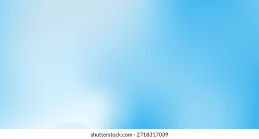 Fundo de gradiente azul celeste em estilo abstrato. Ilustração vetorial