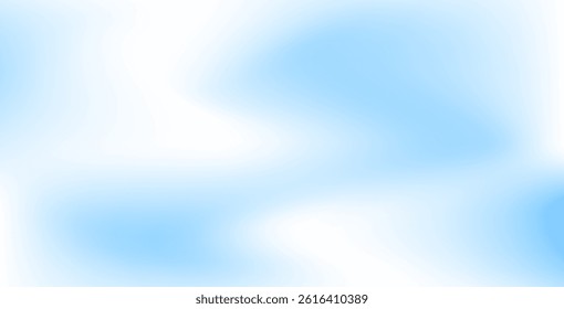Sky blue gradient background in a modern abstract style. Soft vector illustration perfect for web and graphic design.