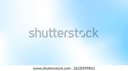 Sky blue gradient background in a modern abstract style. Soft vector illustration perfect for web and graphic design.
