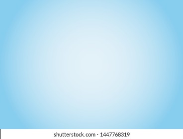 Sky blue gradient background. Vector illustration.