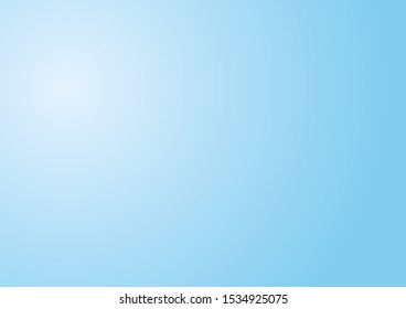Sky blue gradient background. Vector illustration. Eps10