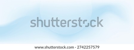 Sky Blue Gradient Vector Background. Abstract Light Blue Gradation Background. Soft Gradient Texture Banner Template. Modern Luxury Backdrop.