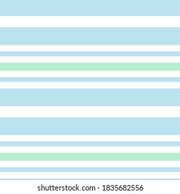 Sky blue horizontal striped seamless pattern background suitable for fashion textiles, graphics