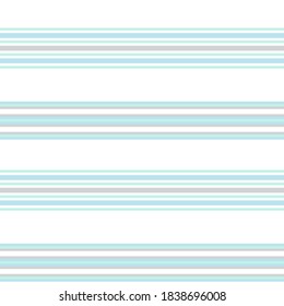 Sky blue horizontal striped seamless pattern background suitable for fashion textiles, graphics