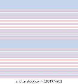 Sky blue horizontal striped seamless pattern background suitable for fashion textiles, graphics